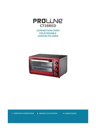 PROLINE CT38 RED - Four électrique