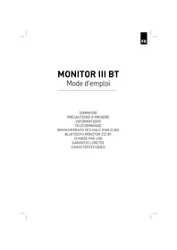 Notice ELTAX MONITOR III BT BLACK (X2) Enceinte bluetooth