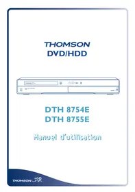 THOMSON DRH8755E - Lecteur dvd