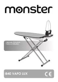 Notice EUROFLEX IB40 VAPO LUX Table à repasser avec centrale vapeur