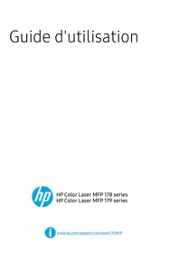 Notice HEWLETT PACKARD MFP 179FNW Imprimante laser