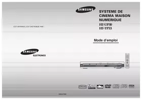 Notice SAMSUNG HT-TP 33 NO/ARG Système audio