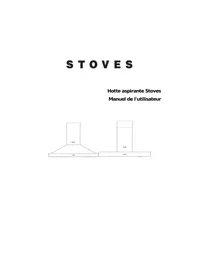 Notice STOVES HOTTE 60 INOX Hotte aspirante