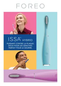 Notice FOREO ISSA HYBRID BLACK Brosse à dents électrique