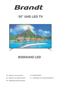 BRANDT LCDB5504UHD - Télévision