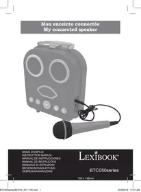 LEXIBOOK LECTEUR KARAOKEMICRO STAR PORTABLE - Enceinte bluetooth