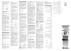 Notice ARIETEREFERENCE VAPORI JET 4133 Appareil de cuisine