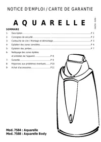 CALOR 7588.05 AQUARELLE - Epilateur