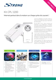 STRONG CPL 1200 STARTER KIT - Réseau