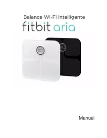 Notice FITBIT FB201B Balance connectée