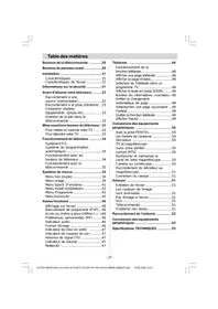 PROLINE LD 2602 - Téléviseur