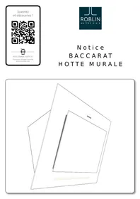 ROBLIN BACCARAT 900 VR - Hotte murale