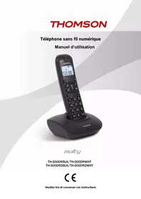 Notice THOMSON MULTY SILVER Téléphone sans fil