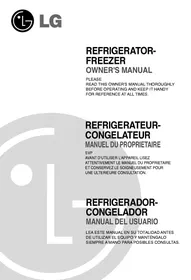 Notice LG-GOLDSTAR GR-S566JUC Réfrigérateur-congélateur