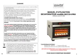 KITCHEN CHEF SECCO.6.PRO - Deshydrateurs_sterilisateurs