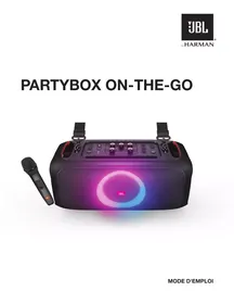 Notice JBL PARTYBOX ON THEGO V2 Minipartybox