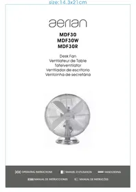 Notice AERIAN MDFS5OR Ventilateur
