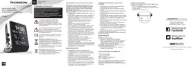 THOMSON CT390 - Réveil électrique