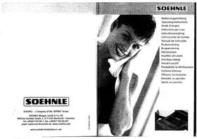 Notice SOEHNLER RIO 63710 Pèse-personne