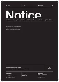 Notice ANGELL VELOELECTRIQUESMARTBIKESILVER Vélo