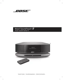 Notice BOSER WAVE ST MS IV SILVER Chaîne Hi-Fi