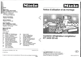 KT 3428 SDED/DF MIELE