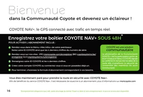 Notice COYOTE NAV GPS connecté