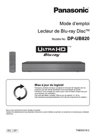 PANASONIC DP-UB820EFR - Lecteur blu-ray