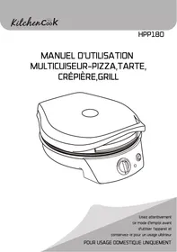 Notice RITCHENCOO HPP180 Appareil de cuisson électrique