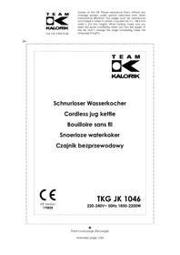 JK1046CR KALORIK