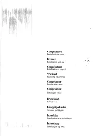 Notice ARISTON UPA 302 X EU/2 BLANC Congélateur