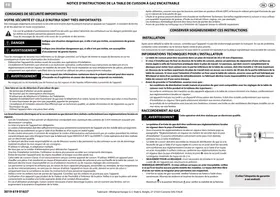 Notice WHIRLPOOL AKR362 IX Plaque de cuisson