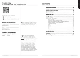 Notice NINJA FOODIRY.GRILL&AIRFRYERAGSSIE Appareil de cuisine