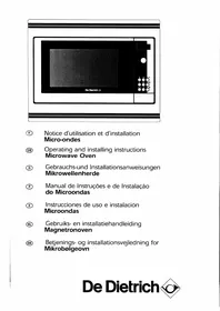 DE DIETRICH DME 321 BE1 - Micro-ondes