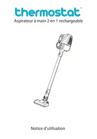 Notice THERMOSTAT TH-097/RS Aspirateur balai