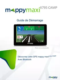 Notice MAPPY X795 Positionnement