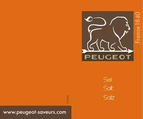 Notice PEUGEOT 2/23461 Moulin à sel