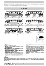 Notice ARISTON PH 941 MSTB Table de cuisson