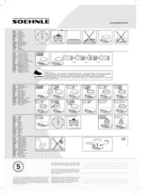 Notice SOEHNLER LOT FLIP NOIR + 2 TERR Balance de cuisine
