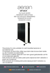 Notice AERIAN OF12CH Radiateur_bain_d_huile