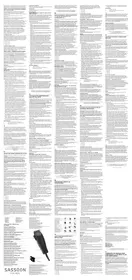 Notice VIDAL SASSOON VSCL8454E Tondeuse à cheveux électrique