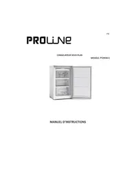 PROLINE PTZ95W-EcO - Congélateur