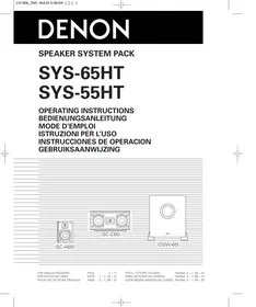 DENON SYS 55 HTSE2 - Enceinte