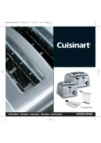 Notice CUISINART CMT 200 E Grille pain