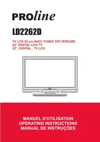 PROLINE LD2262D - Téléviseur