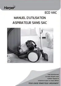 Notice HARPER ECO VAC Aspirateur