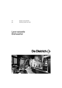DE DIETRICH DQF754XE1 - Lave-vaisselle