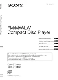 CDXGT440E SONY