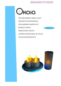 Notice OKOIA CAN4 Bougie rechargeable