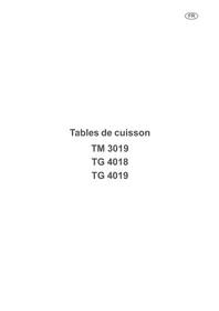 Notice ARTHUR MARTIN TM 3019 X INOX Table de cuisson